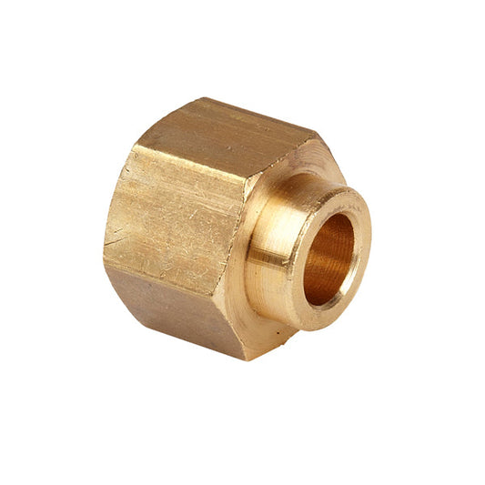 Automec HU60 Brass Female Nut wiper rack 9/16 x 24UNF 5/16" pipe