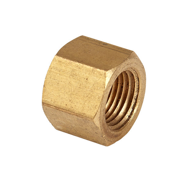 Automec HU78 Brass Union Female 7/16 x 24 UNF use with olive 3/16" pipe
