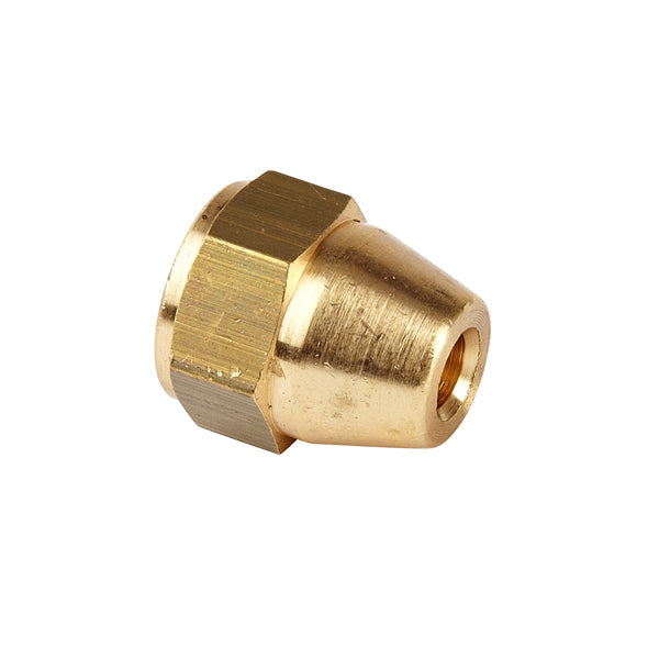 Automec HU7A Brass Union Female 7/16 x 20 UNF 3/16" pipe