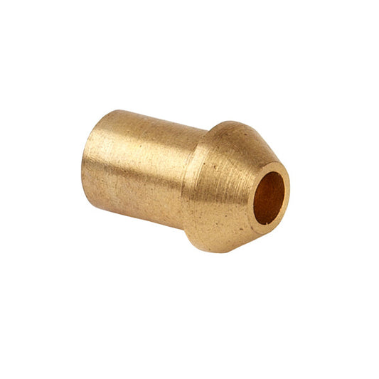 Automec HU87A Brass Solder Nipple conical end for 3/16 pipe
