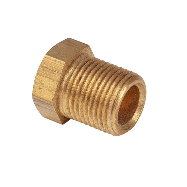 Automec HU89 Brass Union Male 1/2 x 24UNF long no lead for 5/16" pipe