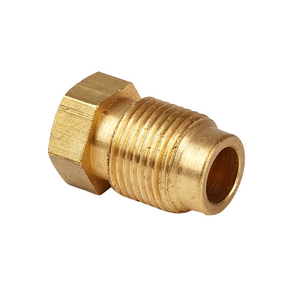 Automec HU8B Brass Union Male M12 x 1mm DIN 1/4" pipe