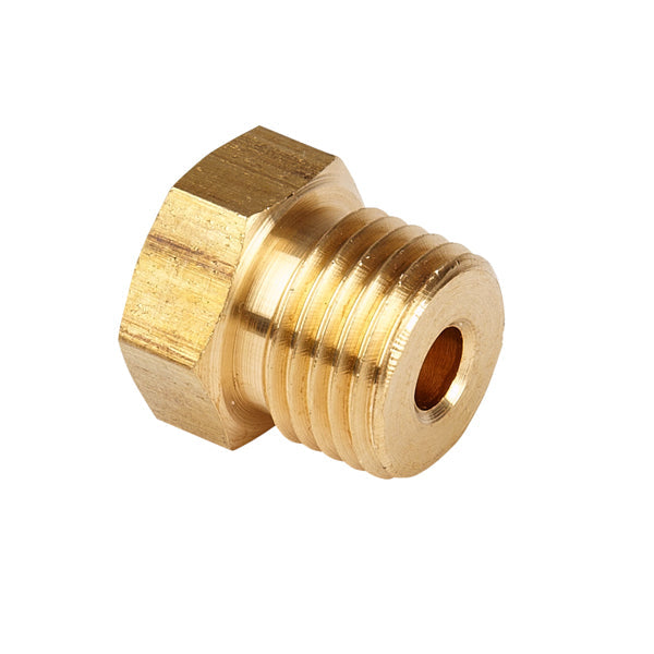 Automec HU92 Brass Union Male 9/16 x 18 unf 3/16" pipe