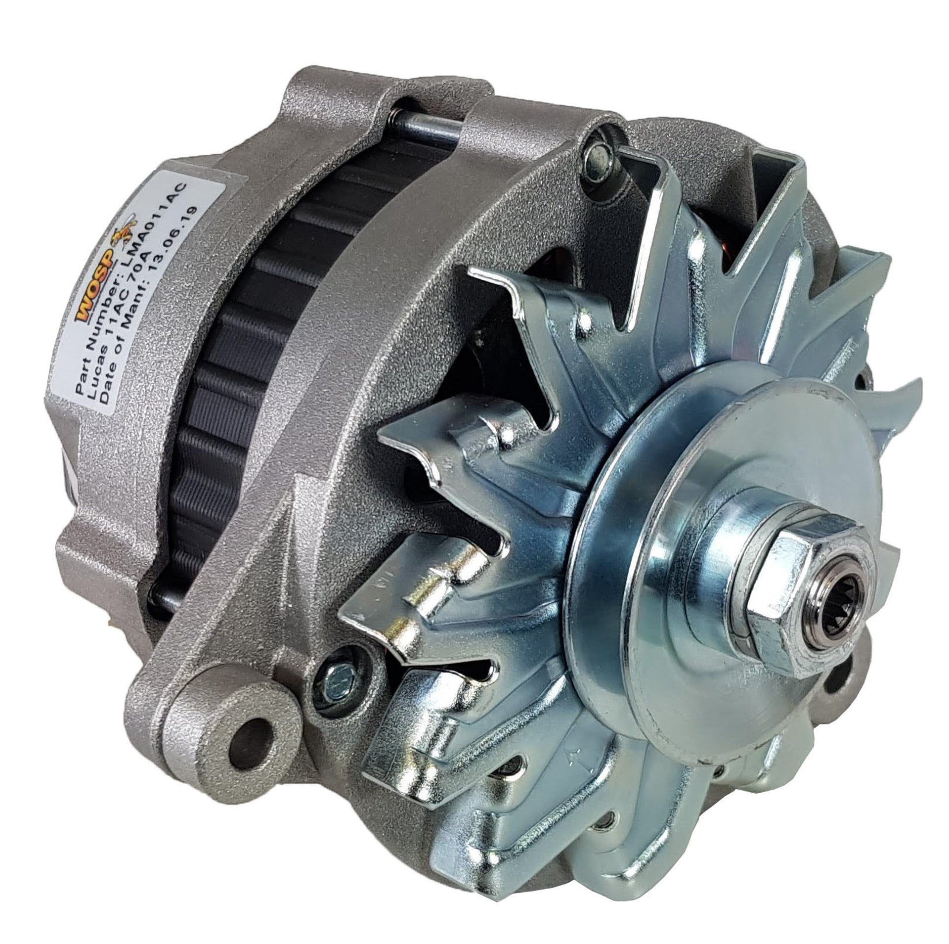 WOSPerformance Jaguar S2 4.2 'late / AC' E-Type 80A Alternator (2-Lug)
