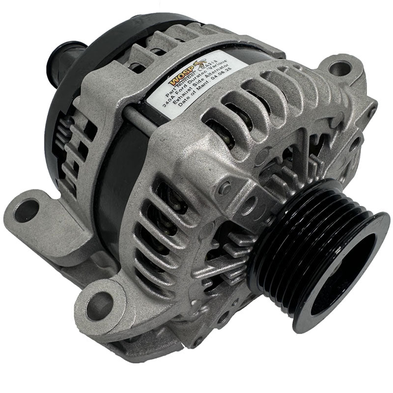 WOSPerformance Ford Duratec 'Various' Exhaust Side 240A ECU Governed Alternator