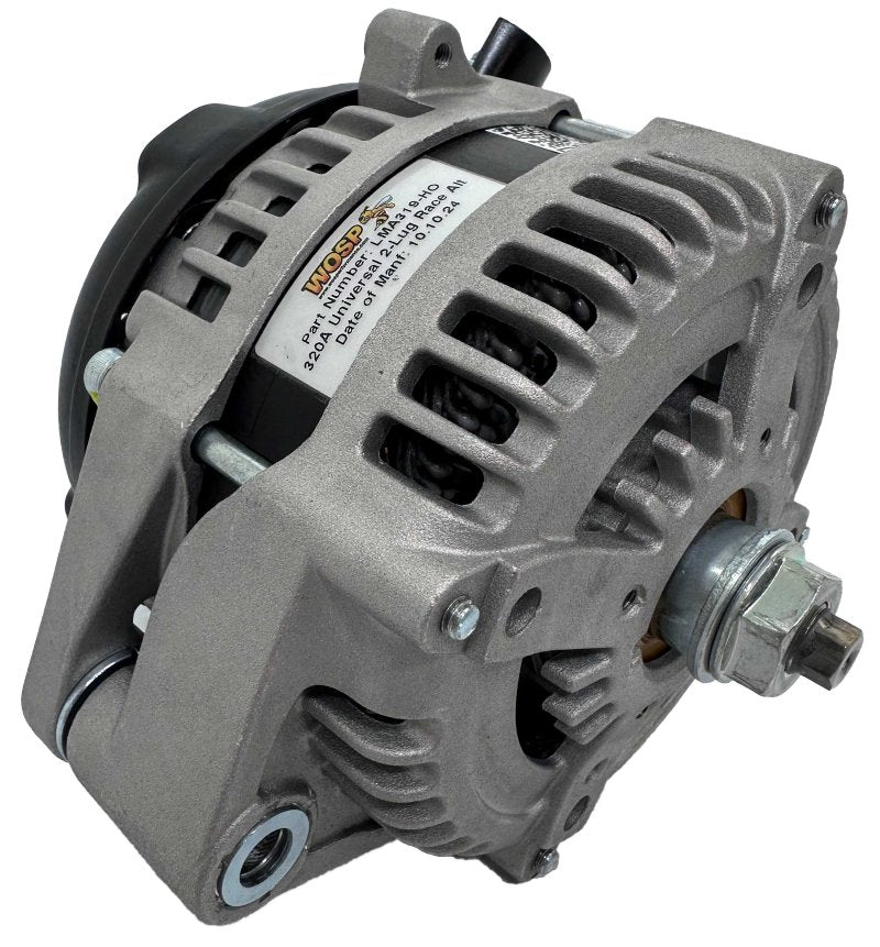 WOSPerformance 250A (180°) Universal 2-Lug Race Alternator