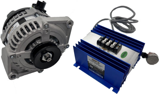 WOSPerformance Ford 6G 6.93" PCD / U.S. Automotive 175A Externally Regulated Alternator