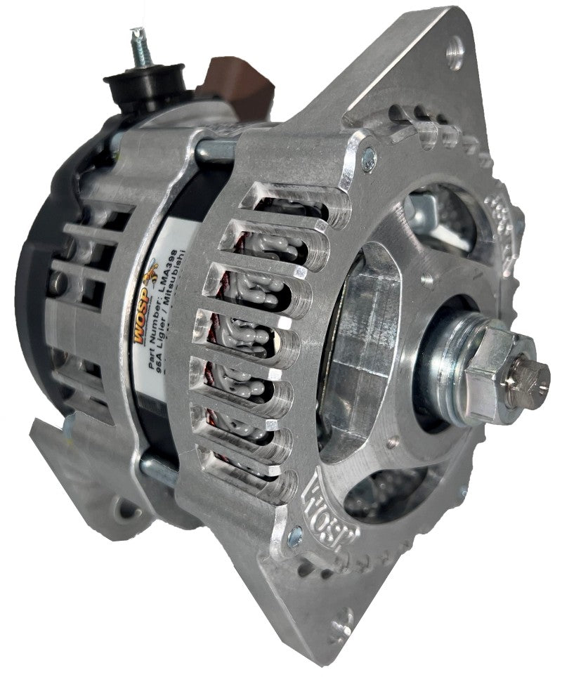 WOSPerformance Ligier / Mitsubishi replacement 170A Self Exciting Alternator (10mm mount holes)