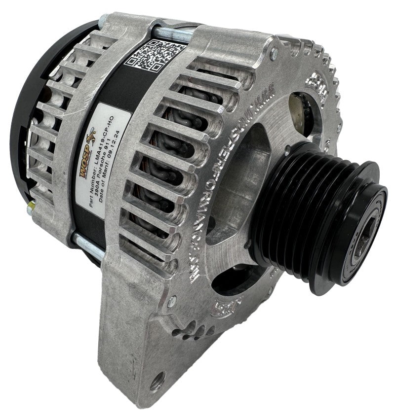WOSPerformance Porsche 911 / GT2 / GT3 / Turbo & Boxster 240A Alternator