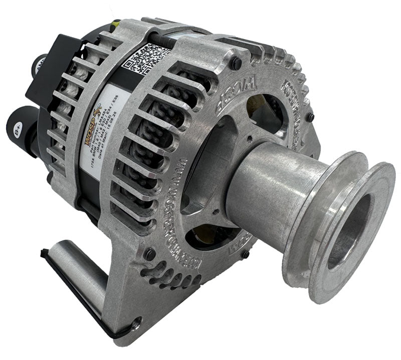 WOSPerformance BMW 1.6 / 1.8 E30 / E34 / E36 (M40 / M42 / M43) 72mm pulley offset 175A Alternator