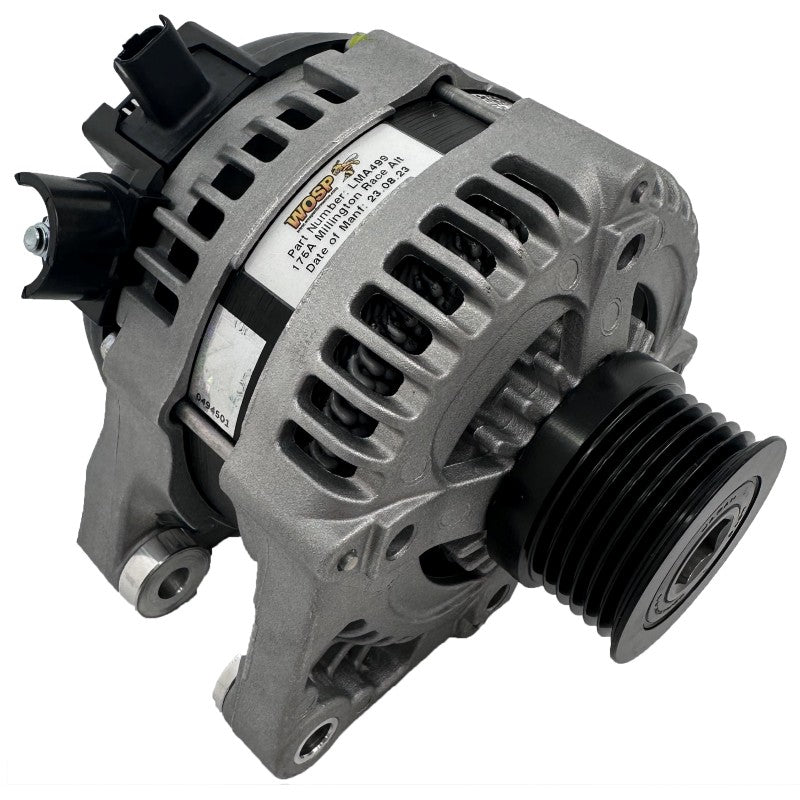 WOSPerformance Millington Diamond Series I / II 'heavy duty' 175A Alternator (4-Lug) (Lamp)