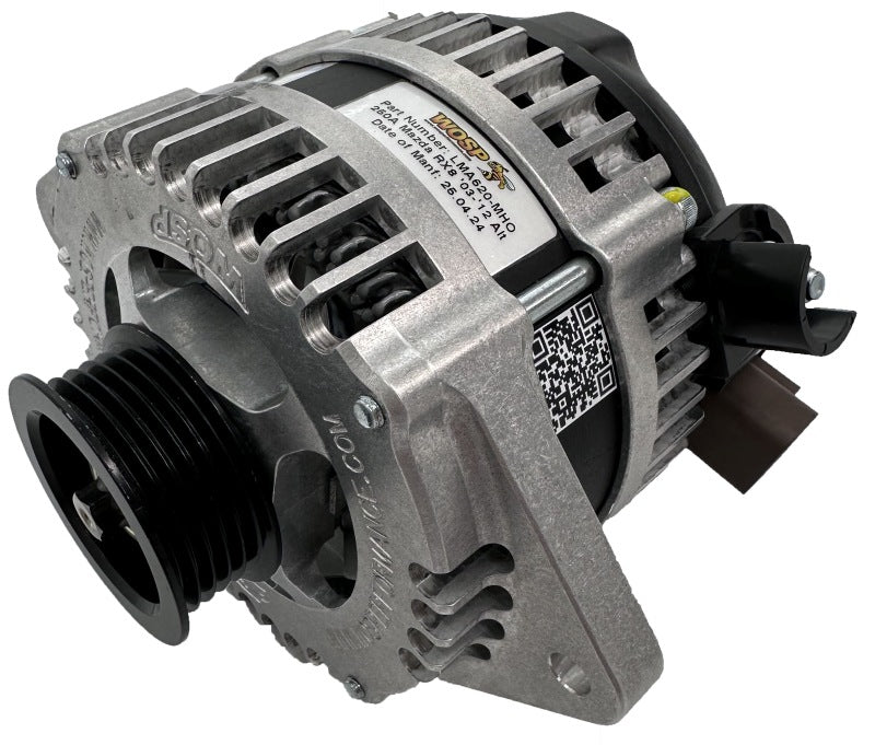 WOSPerformance Mazda RX8 'Square 2 Pin' 175A Self exciting Alternator