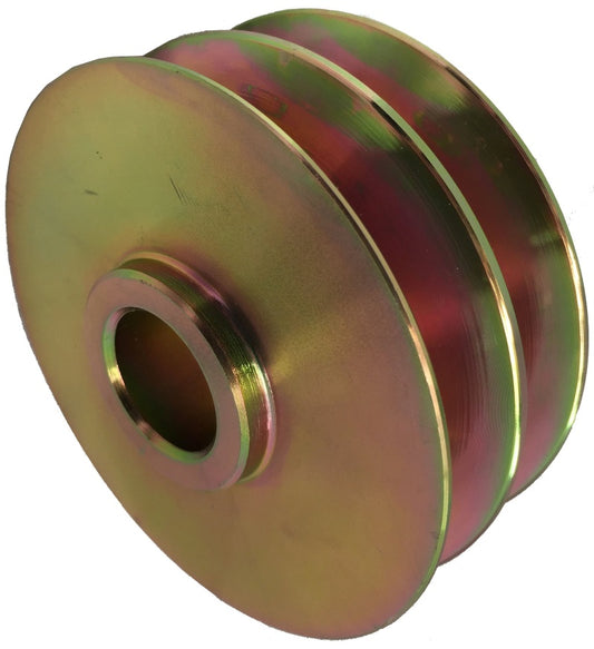 WOSPerformance 89.5mm O.D 13mm Twin V Pulley - 22mm Bore