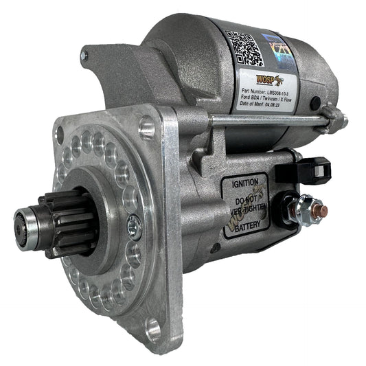 WOSPerformance Ford Crossflow / Kent / BDA (110 tooth ring gear) 10 tooth / 3 bolt WOSP Axial starter motor