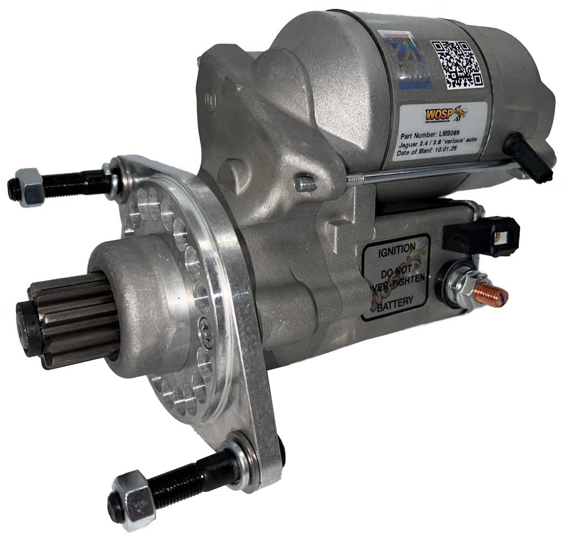 WOSPerformance Jaguar 2.4 / 3.4 / 3.8 'various' auto transmission high torque starter motor