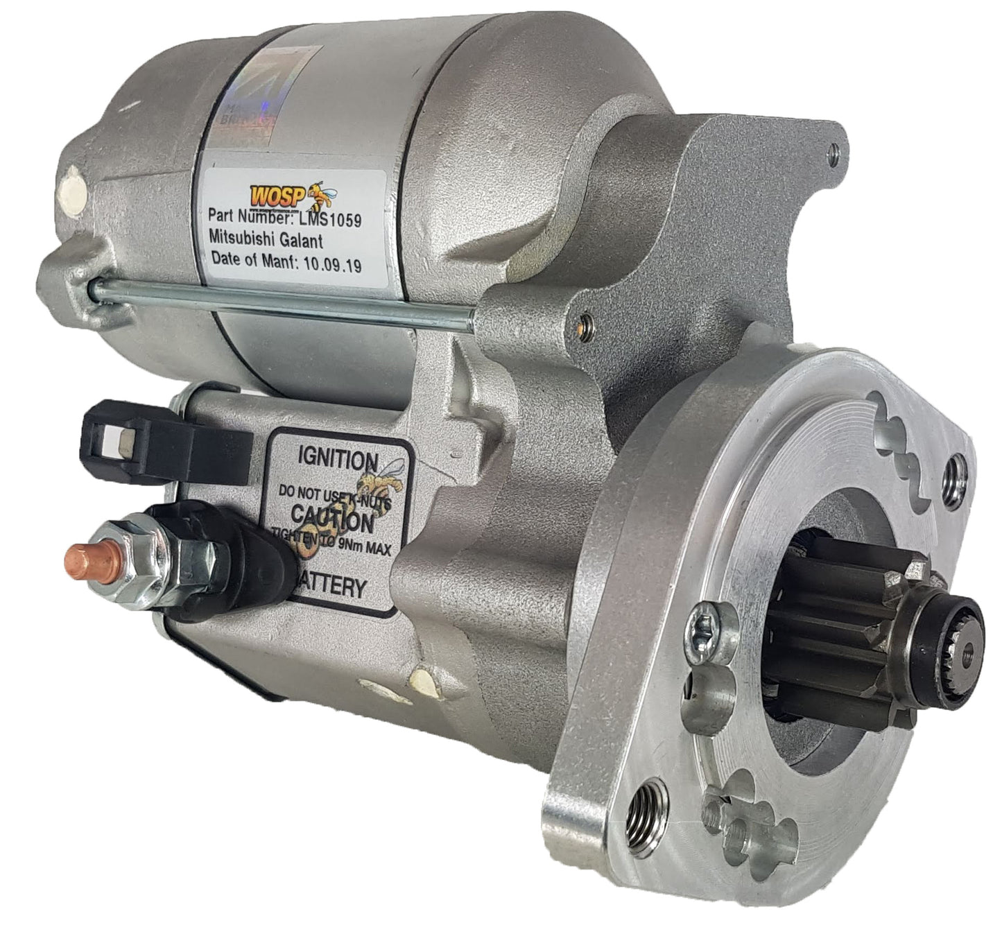 WOSPerformance Hyundai / Mitsubishi Evo 1 / 2 / 3 & Kia 'Various' high torque starter motor