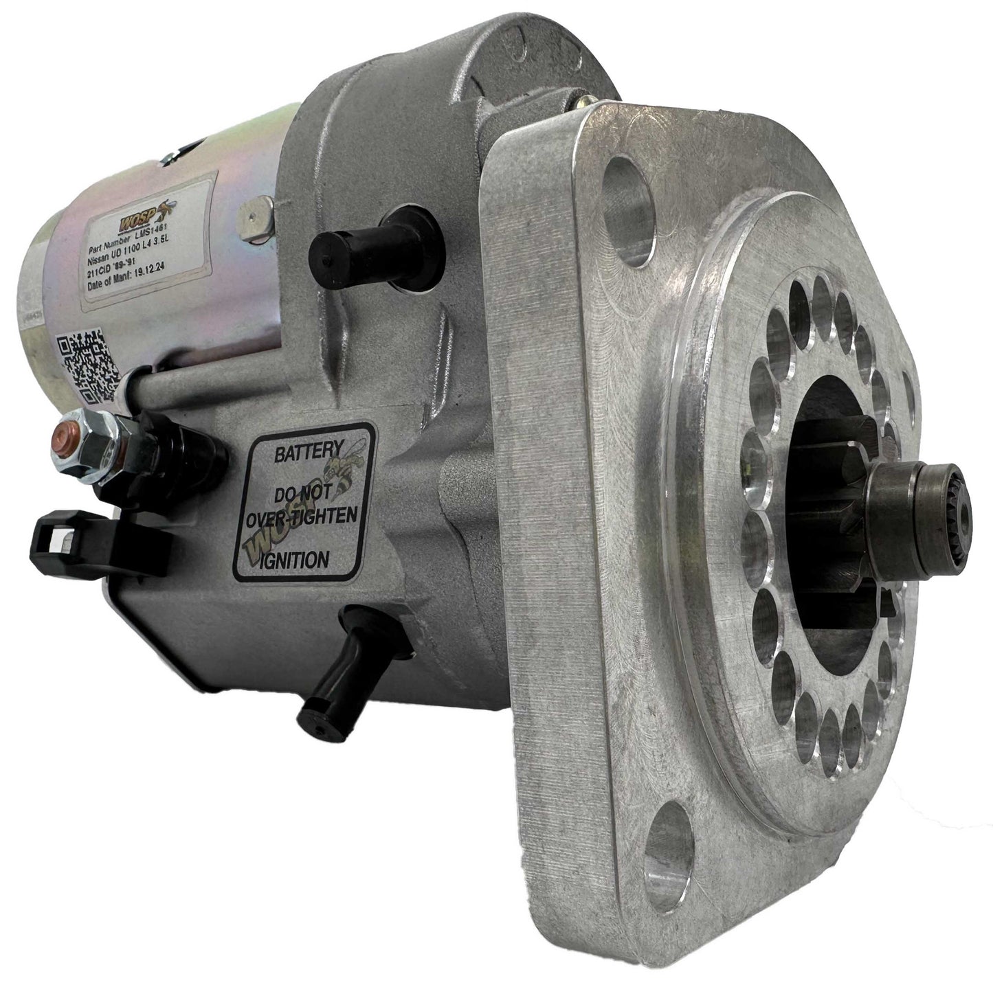WOSPerformance Nissan UD 1100 L4 3.5L 211CID '89-'91 super-duty starter motor