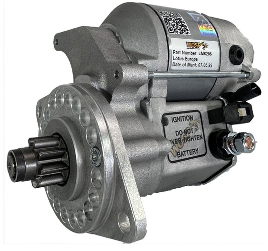 WOSPerformance Lotus Europa (Ford / Twin Cam '71 - '75) high torque starter motor