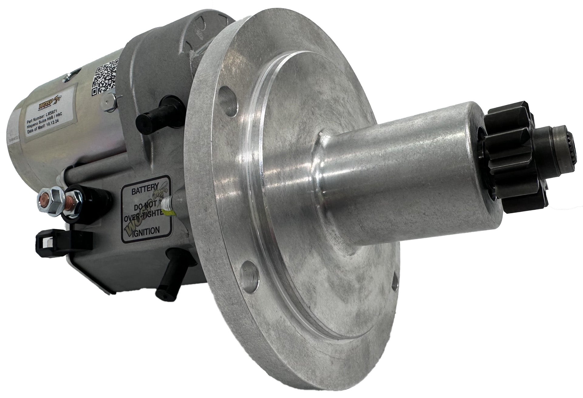 WOSPerformance Hispano Suiza H6B / H6C high torque starter motor