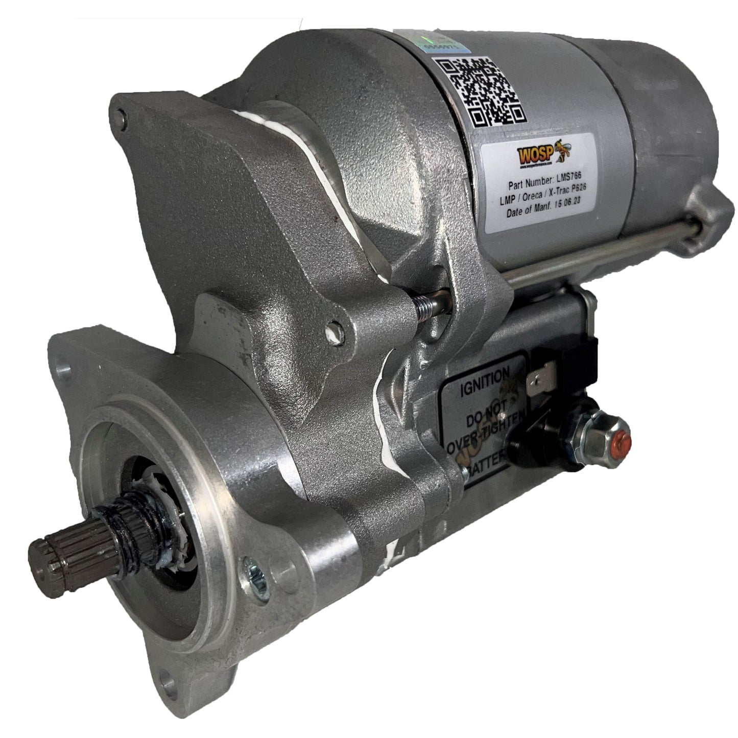 WOSPerformance XTrac P626 transverse LMP2 transmission high torque starter motor