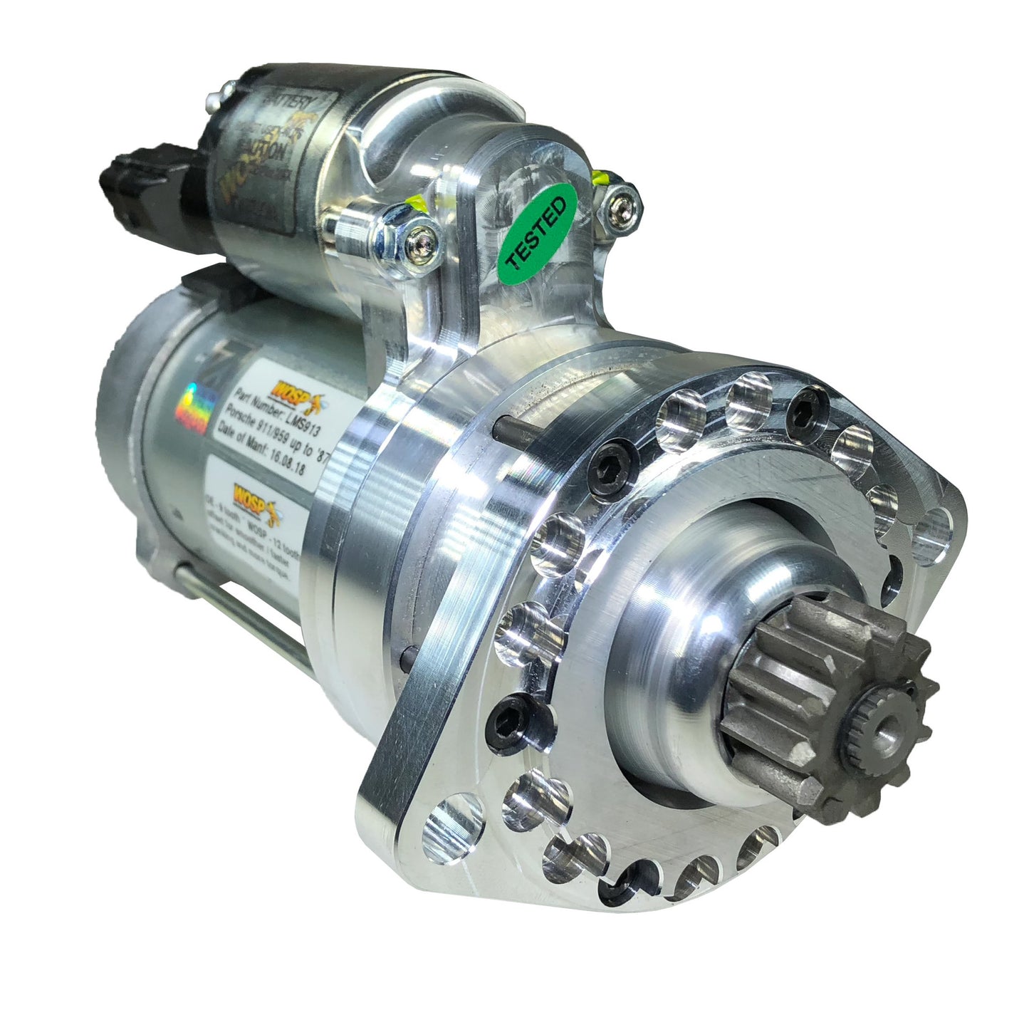 WOSPerformance Porsche 911 / 912 / 959 / VW Beetle / Transporter high performance starter motor