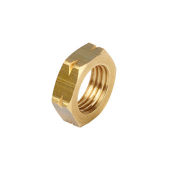 Automec LNB2 Brass Lock nut M10 x 1mm 74122000