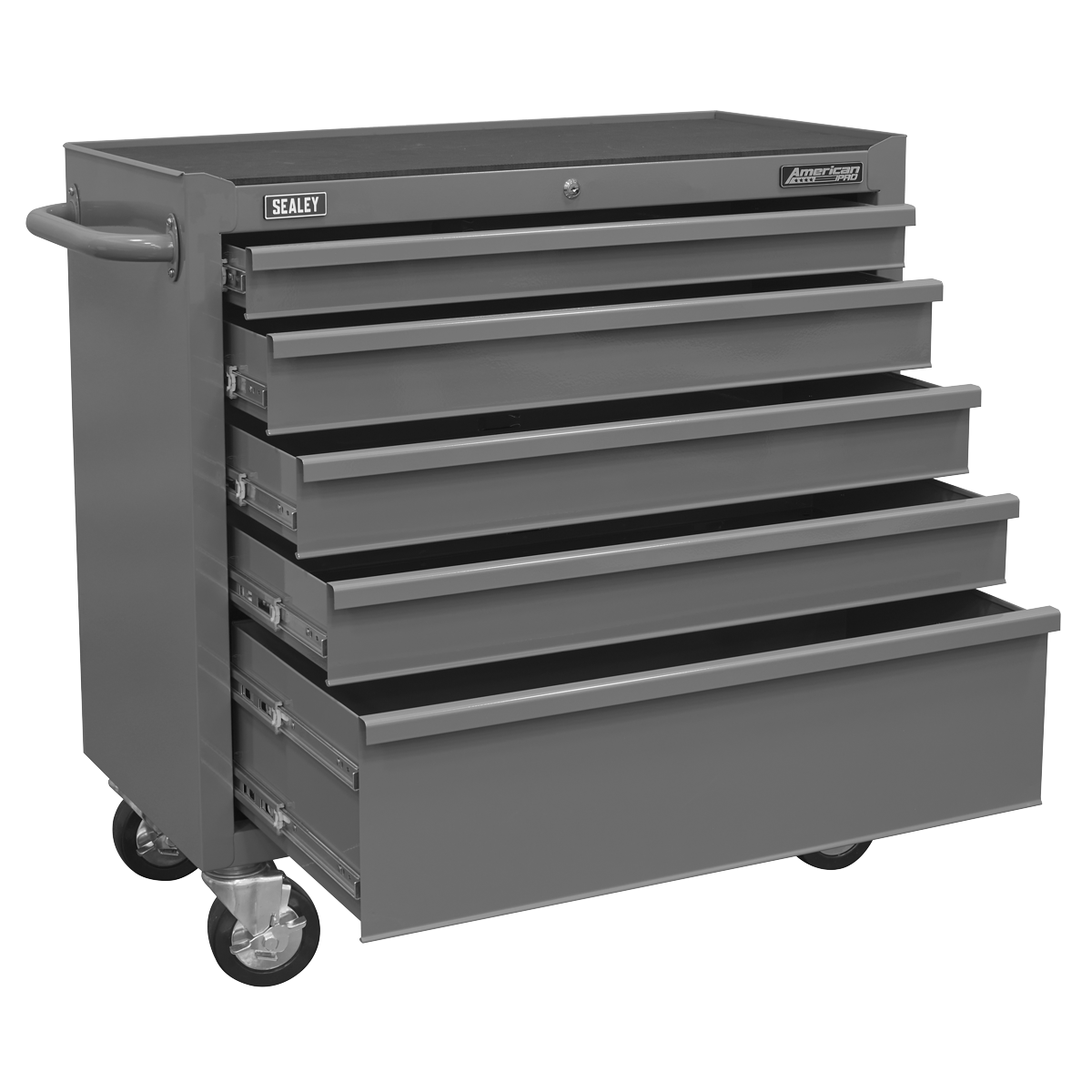 American Pro AP1101G American PRO® Rollcab 5 Drawer - Grey