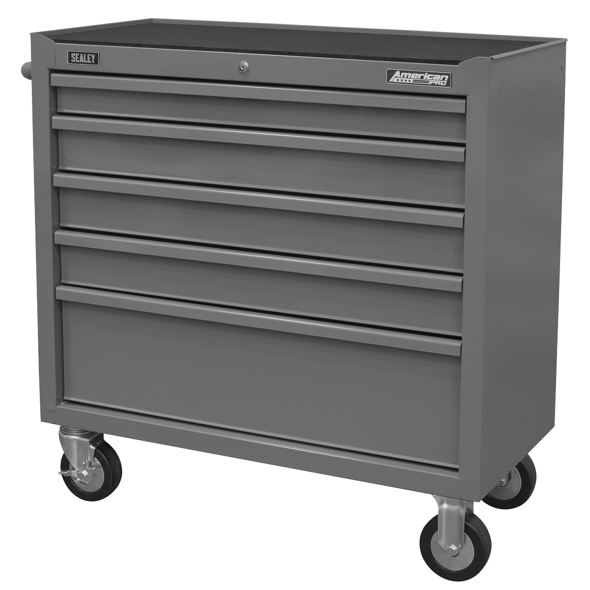 American Pro AP1101G American PRO® Rollcab 5 Drawer - Grey