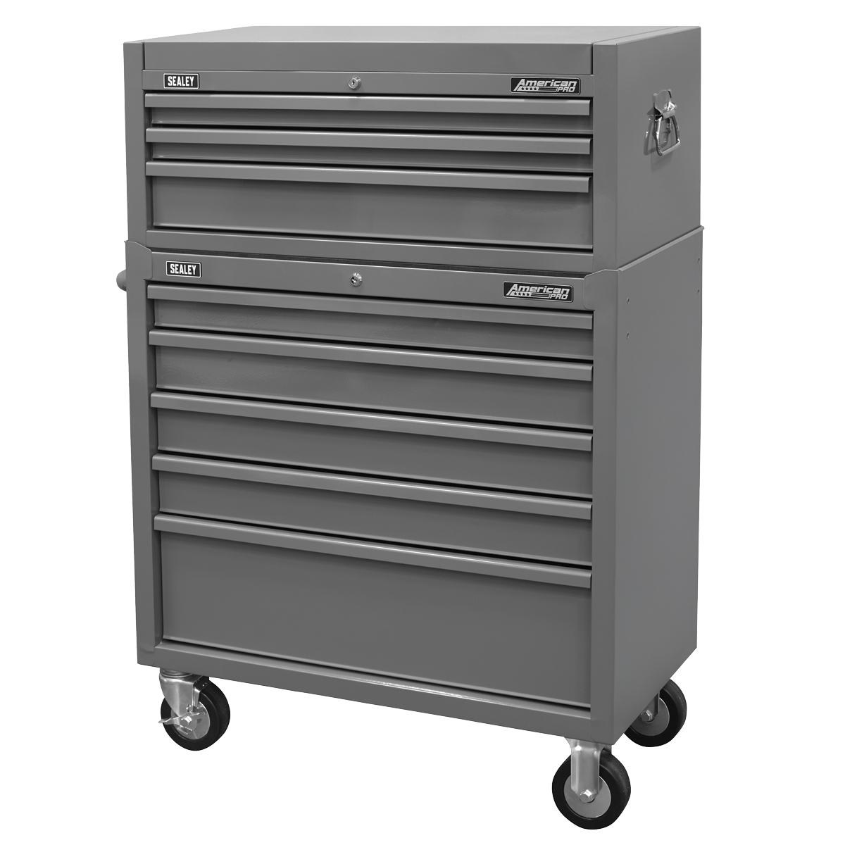 American Pro AP1102G American PRO® Topchest 3 drawer - Grey