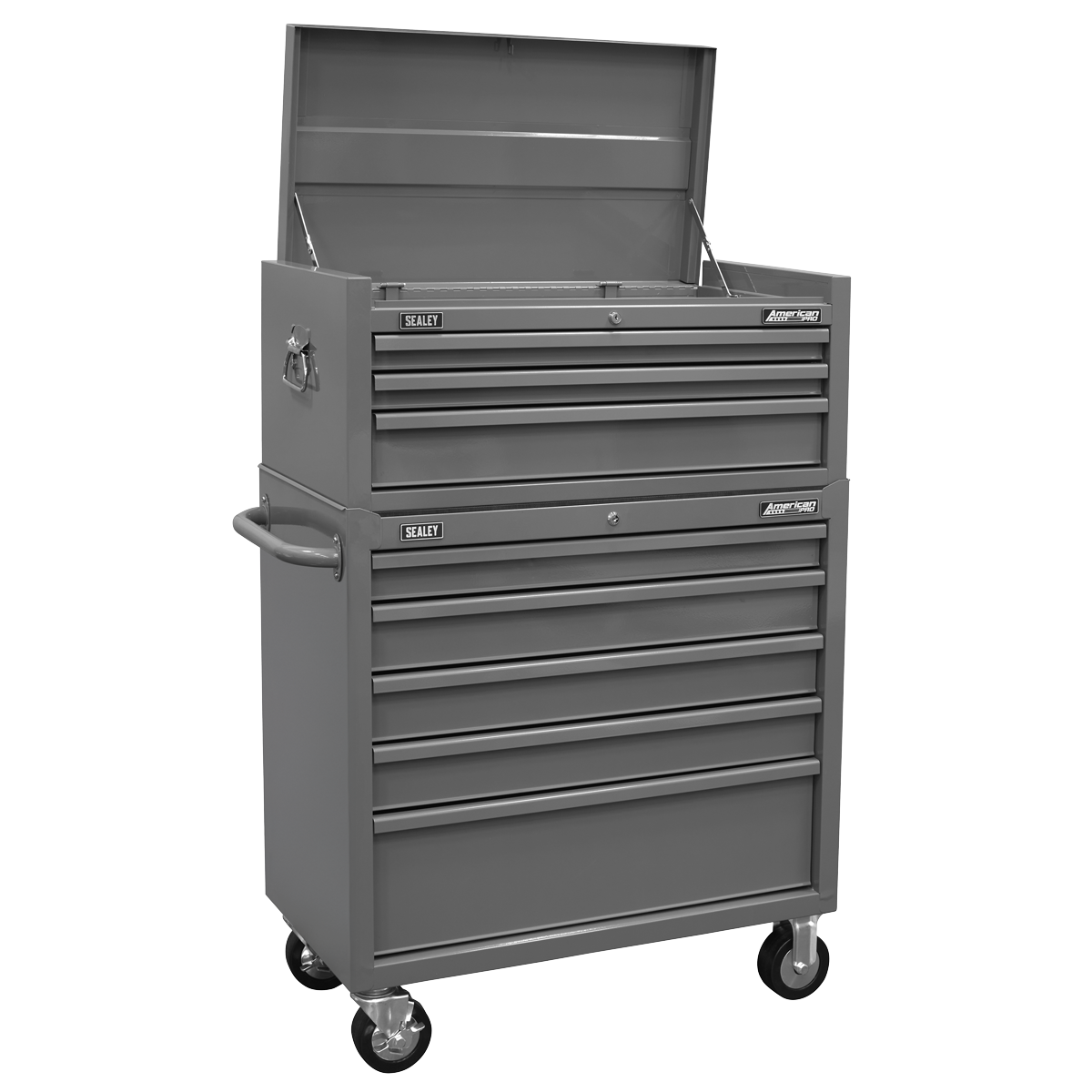 American Pro AP1102G American PRO® Topchest 3 drawer - Grey