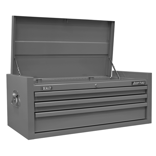American Pro AP1102G American PRO® Topchest 3 drawer - Grey
