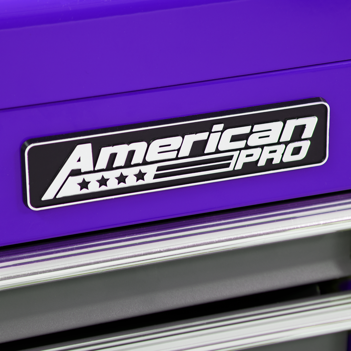 American Pro AP22309BBCP American PRO® Mid-Box Tool Chest 3 Drawer - Purple/Grey