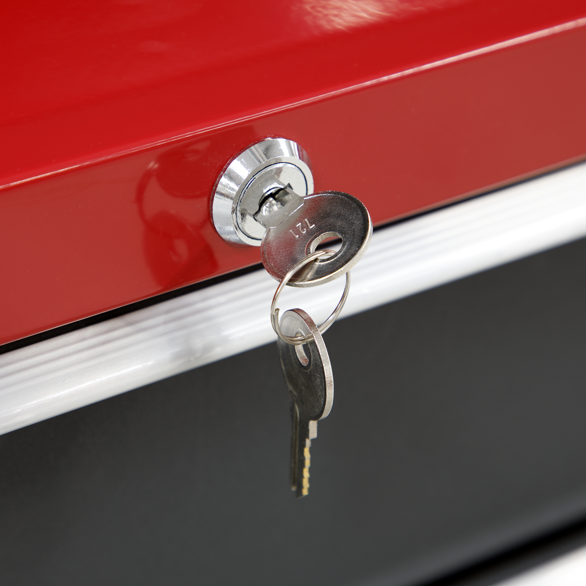American Pro AP22505BB American PRO® Rollcab 5 Drawer - Red/Grey