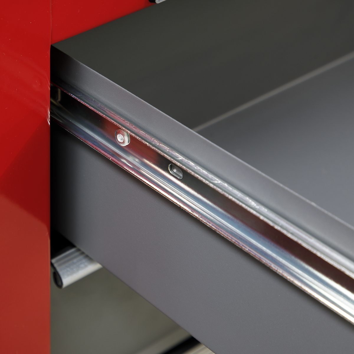 American Pro AP22505BB American PRO® Rollcab 5 Drawer - Red/Grey