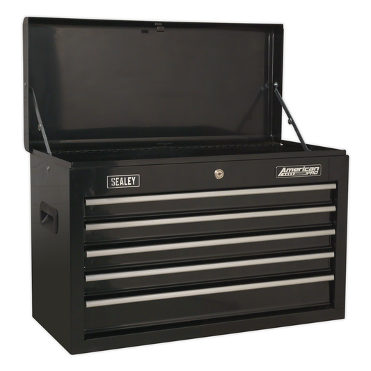 American Pro AP225B American PRO® Topchest 5 Drawer - Black