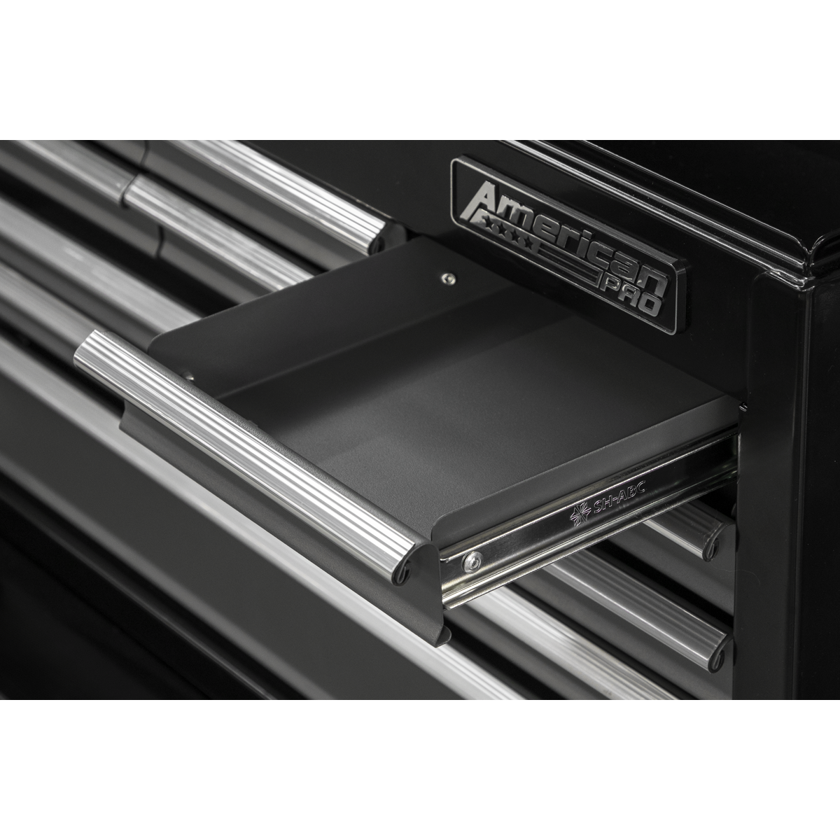 American Pro AP2509B American PRO® Topchest 9 Drawer - Black/Grey