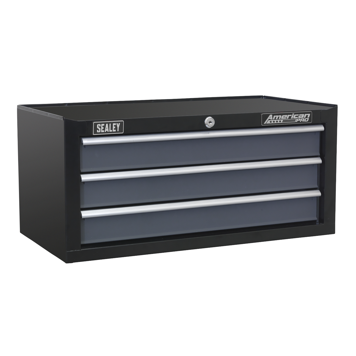 American Pro AP35STACK American PRO® Tool Chest Combination 16 Drawer - Black/Grey