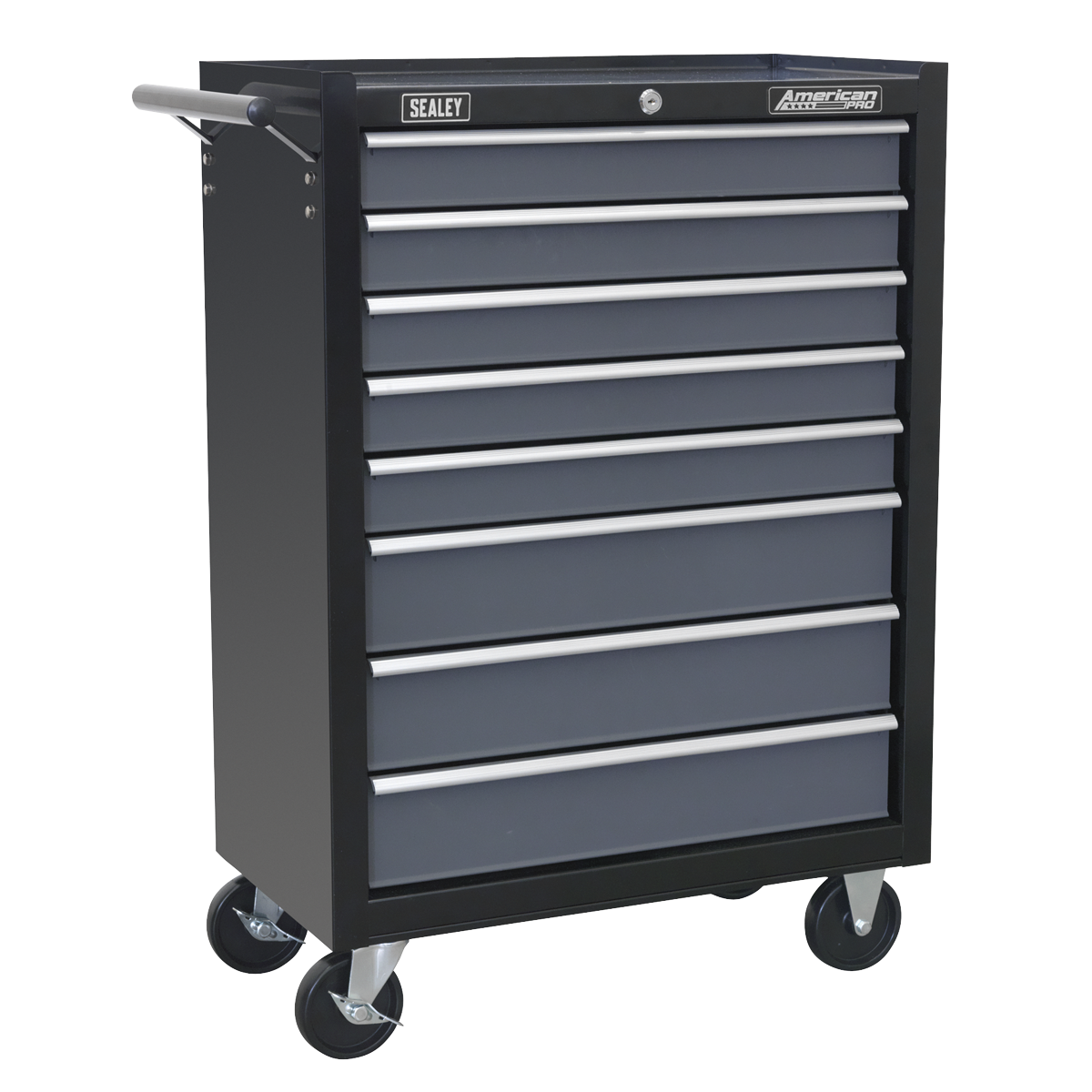 American Pro AP35STACK American PRO® Tool Chest Combination 16 Drawer - Black/Grey