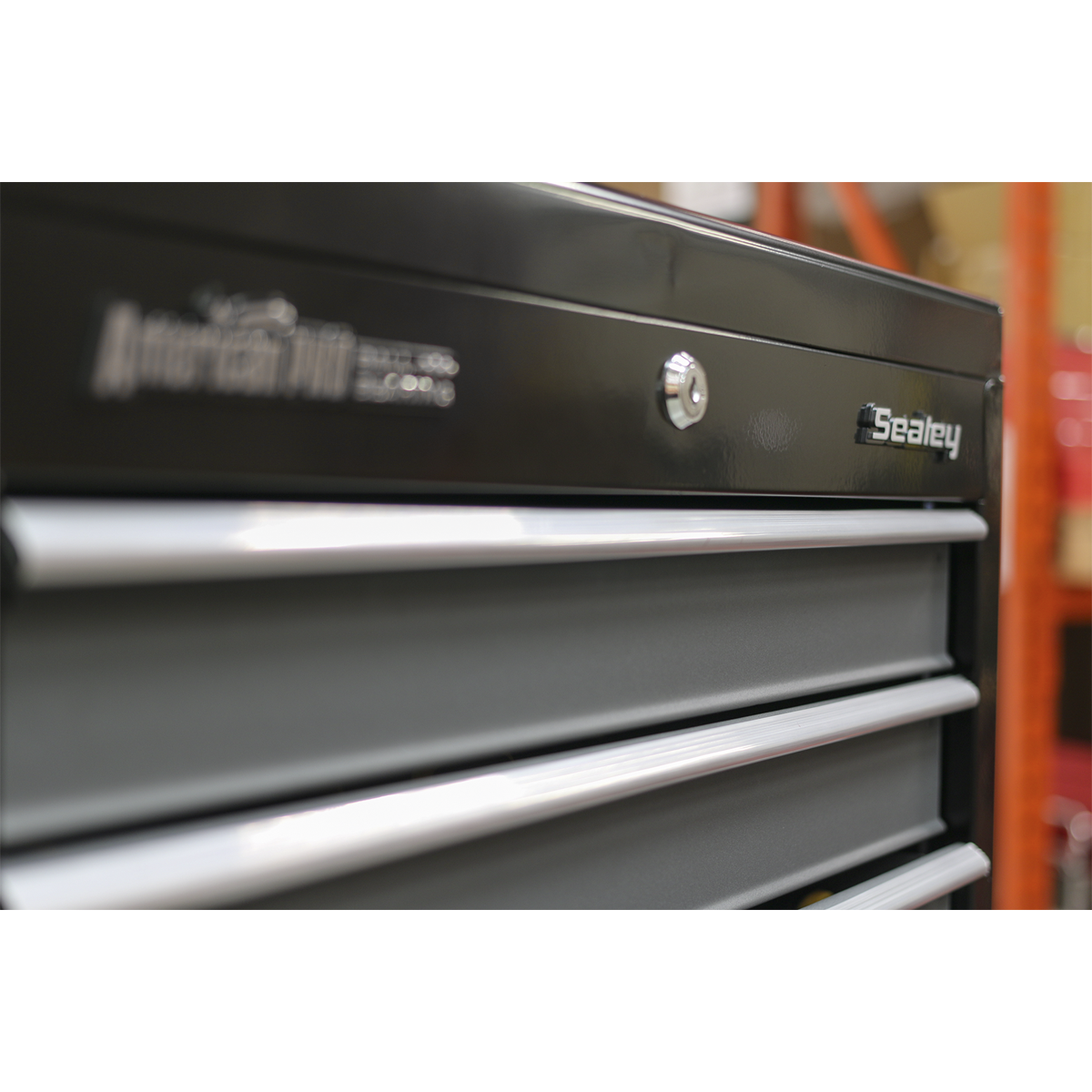 American Pro AP35STACK American PRO® Tool Chest Combination 16 Drawer - Black/Grey