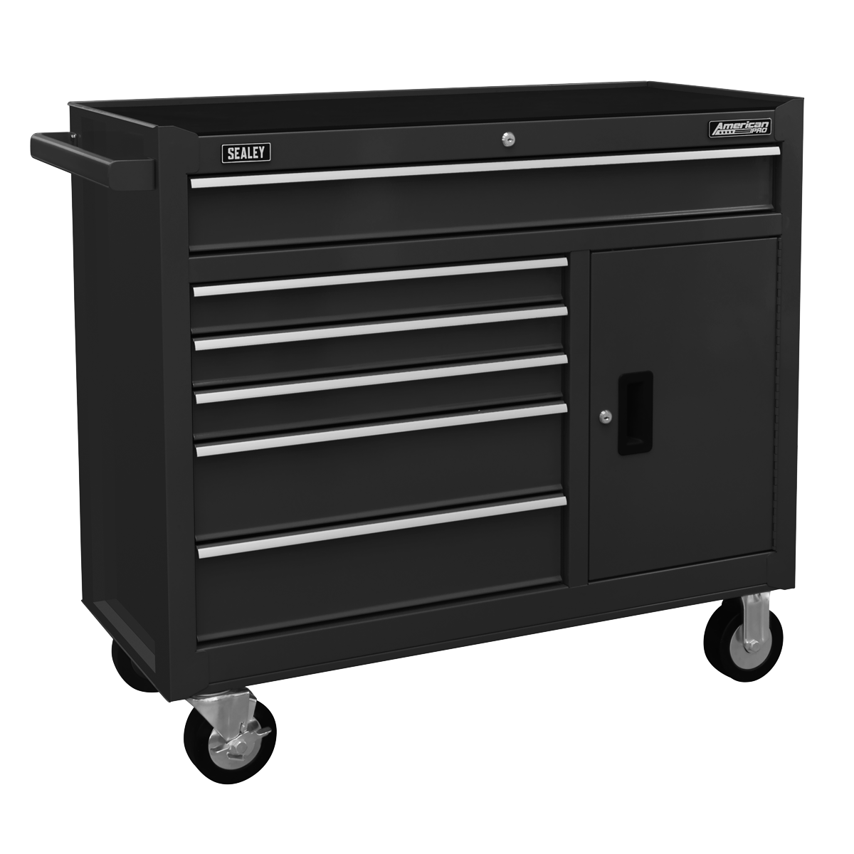 American Pro AP4106B American PRO® Rollcab 6 Drawer - Black