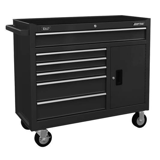 American Pro AP4106B American PRO® Rollcab 6 Drawer - Black