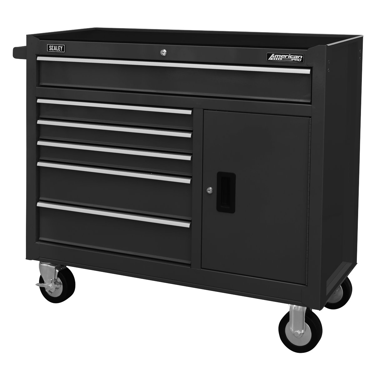 American Pro AP4106B American PRO® Rollcab 6 Drawer - Black