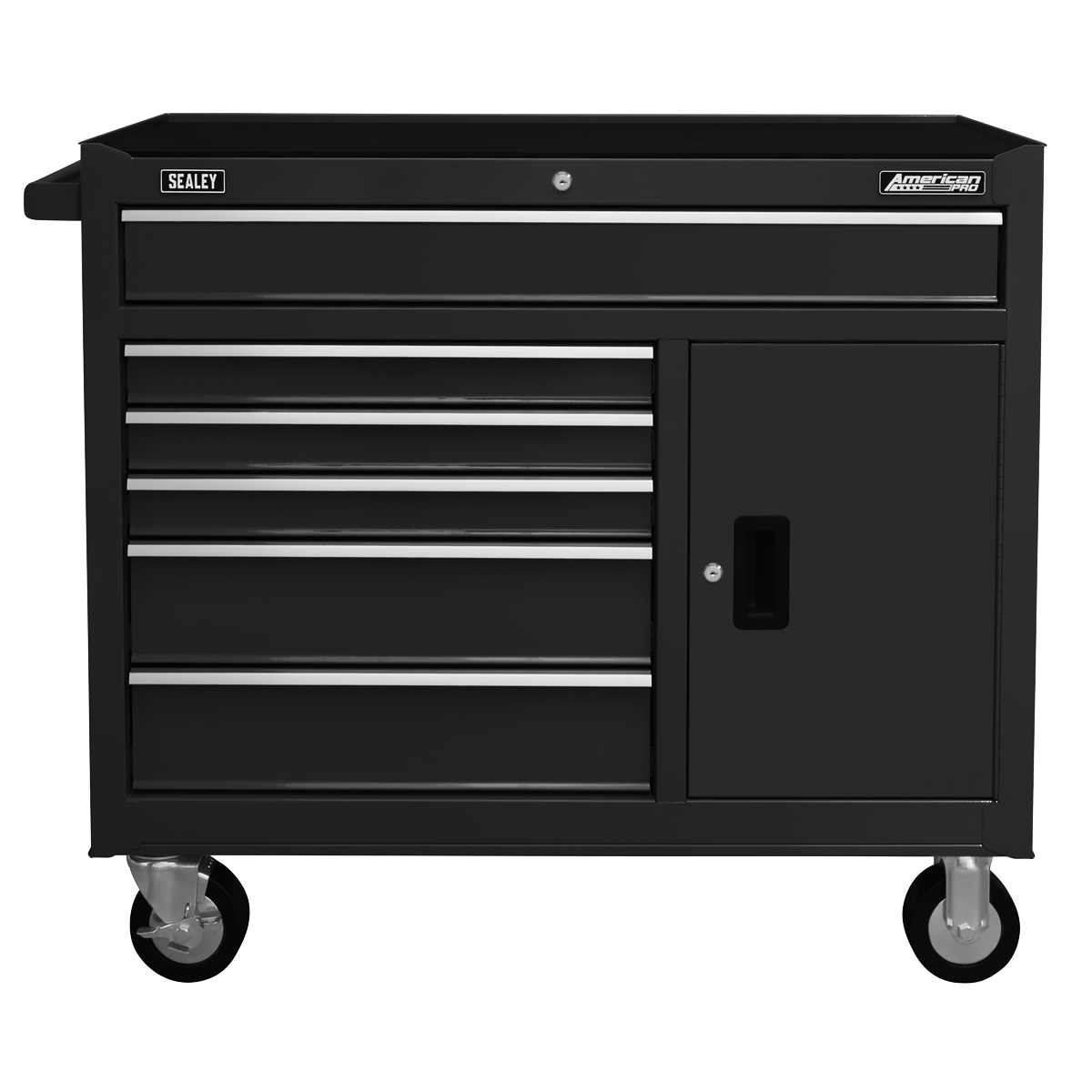 American Pro AP4106B American PRO® Rollcab 6 Drawer - Black