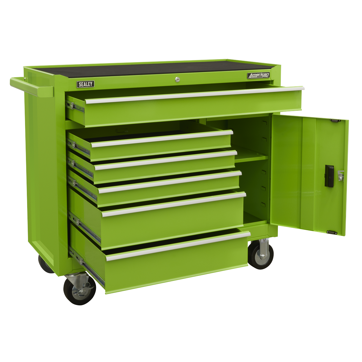 American Pro AP4106HV American PRO® Rollcab 6 Drawer - Green