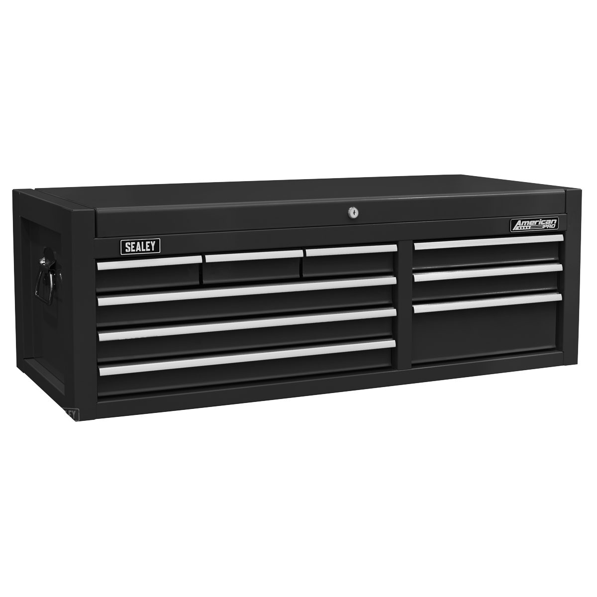 American Pro AP4109B American PRO® Topchest 9 Drawer - Black