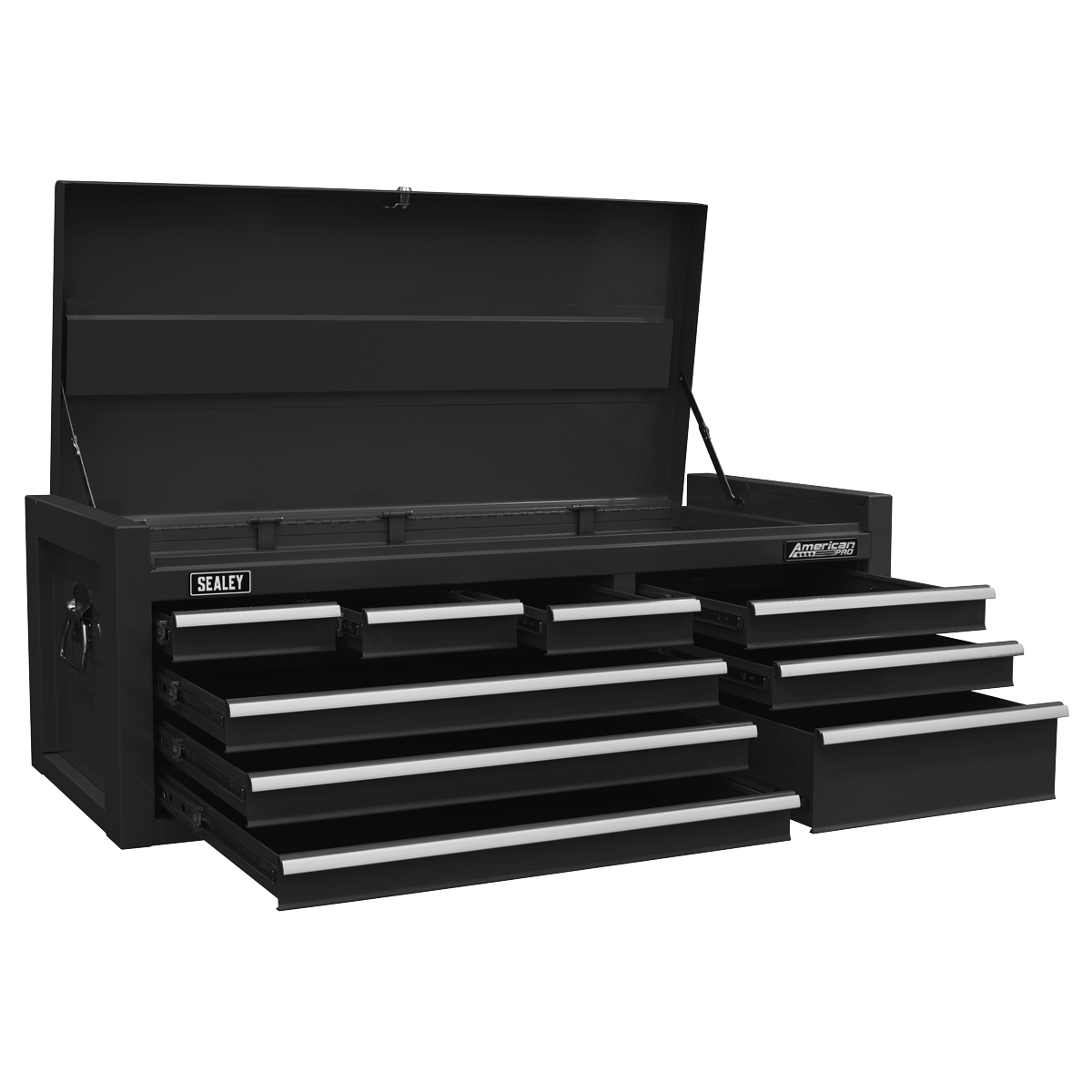 American Pro AP4109B American PRO® Topchest 9 Drawer - Black