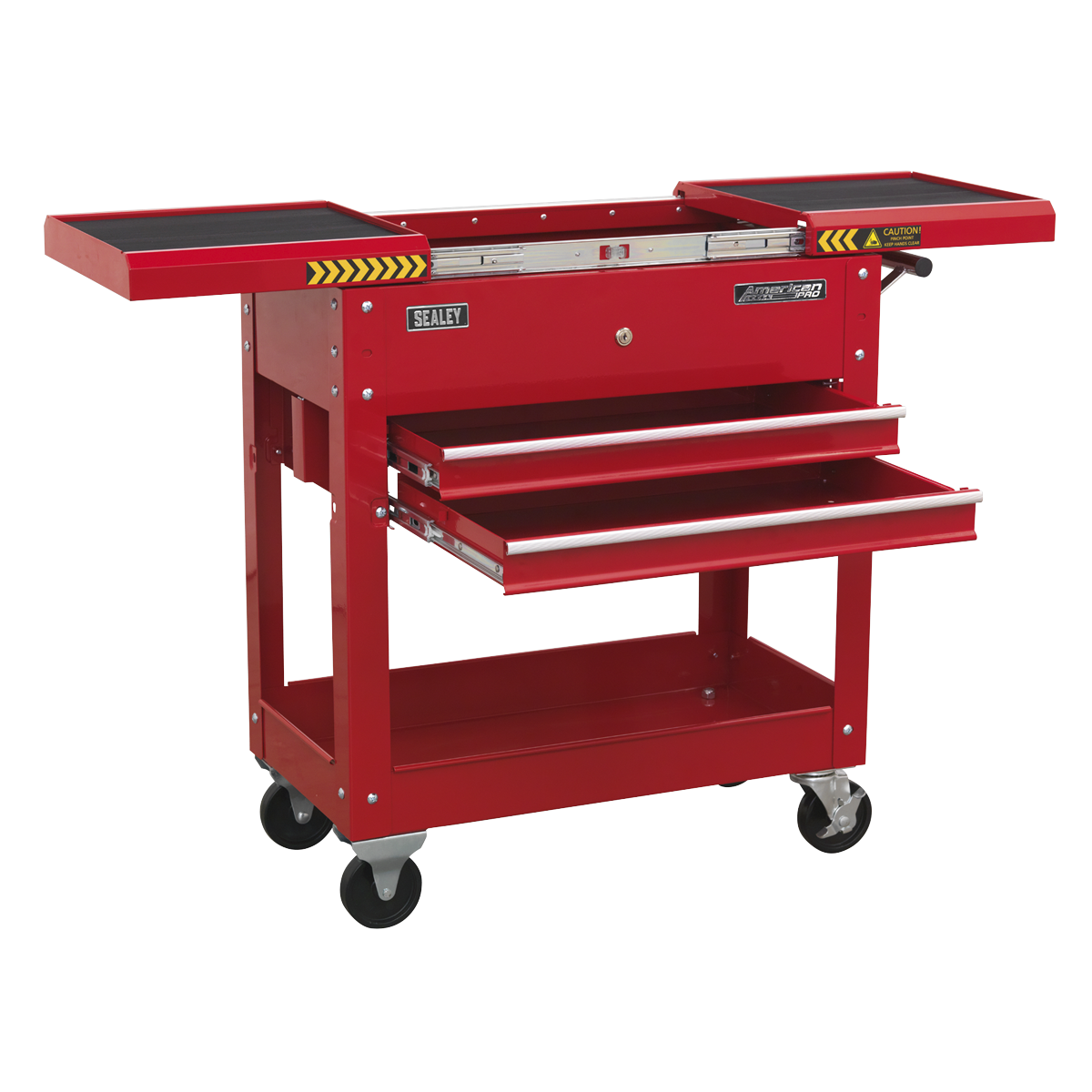 American Pro AP705M American PRO® Mobile Tool & Parts Trolley - Red