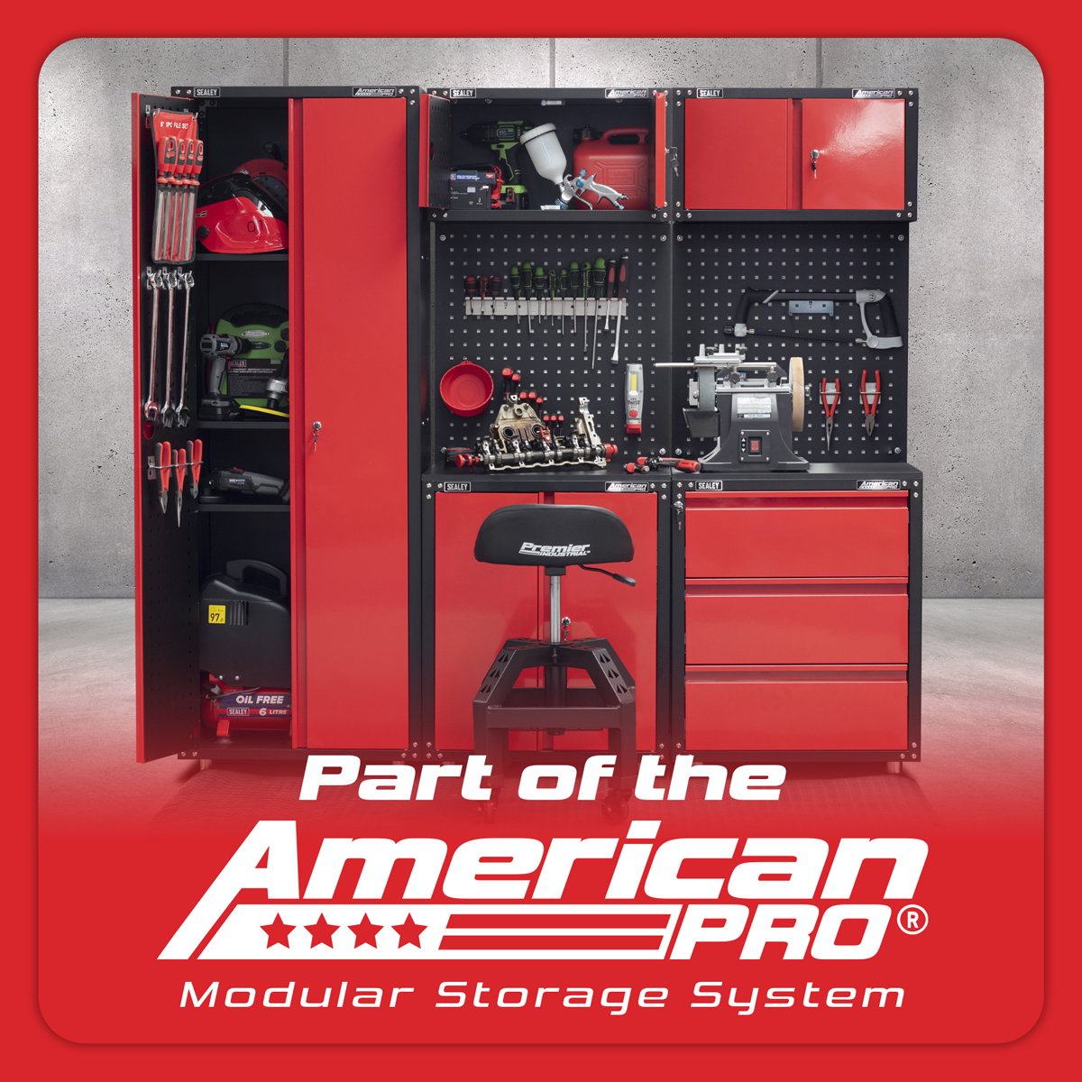 American Pro APMS80BP American PRO® Modular Back Panel 665mm