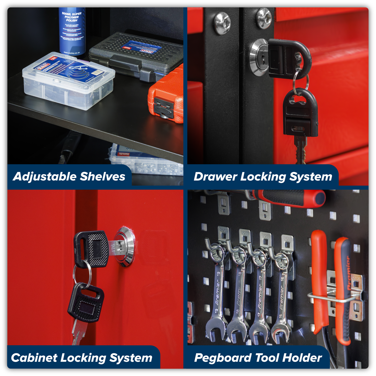 American Pro APMS80COMBO3 American PRO® Modular Storage System 2.0m