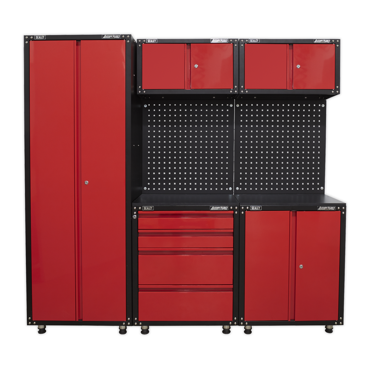 American Pro APMS80COMBO3 American PRO® Modular Storage System 2.0m